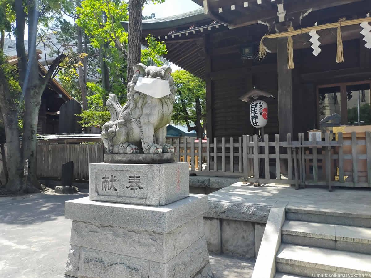 日枝神社　狛犬