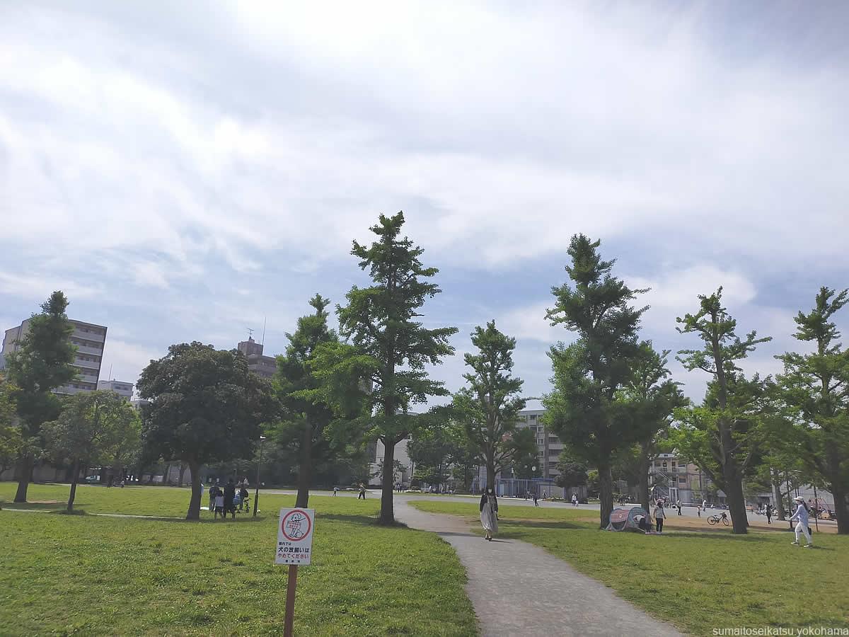 蒔田公園　みんなの広場