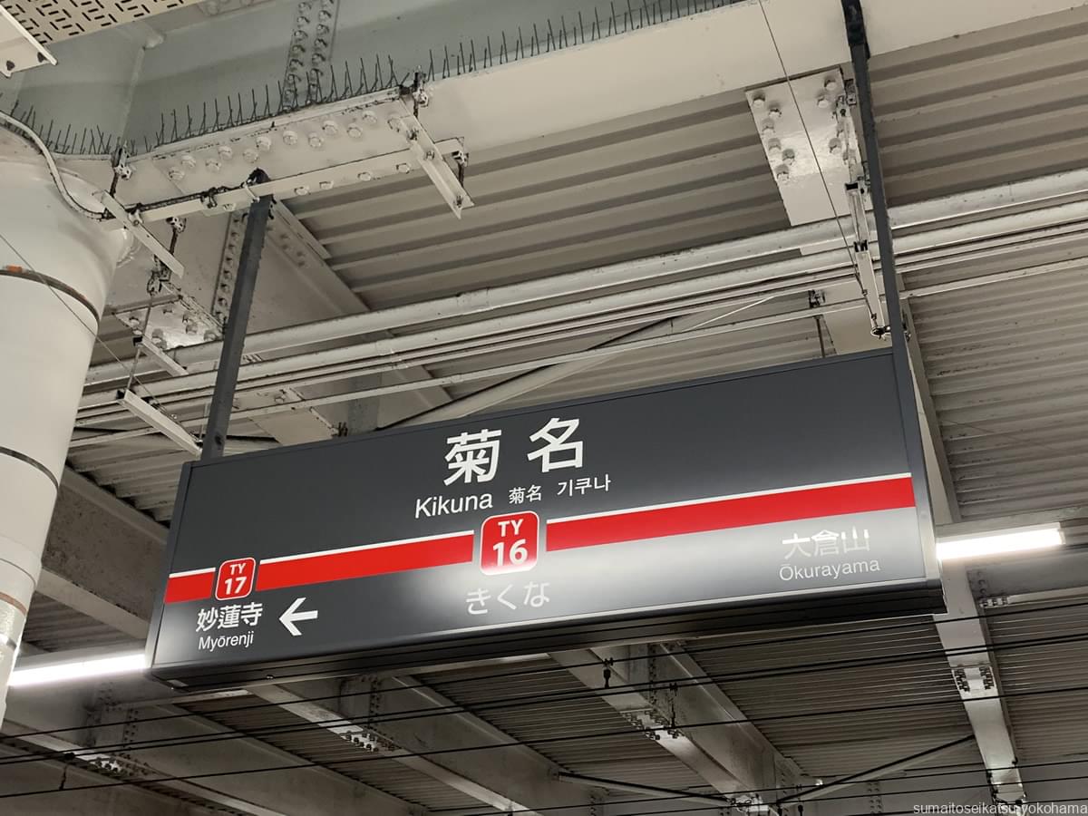 東急東横線 菊名駅