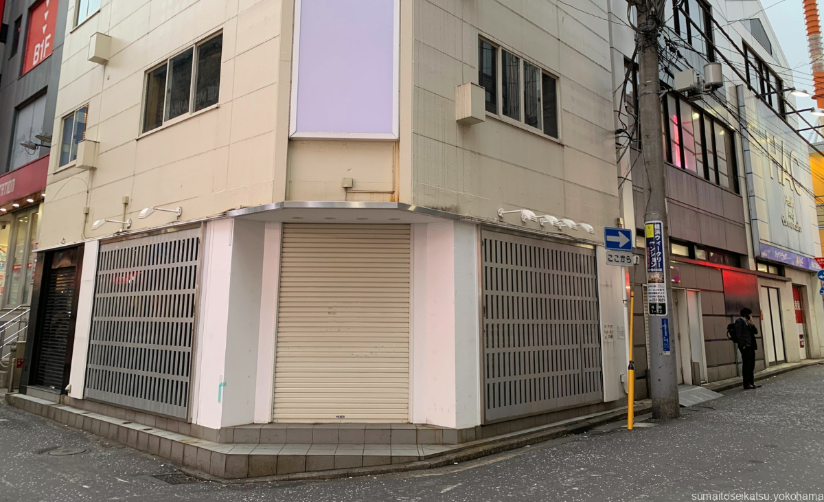 西口五番街 空き店舗