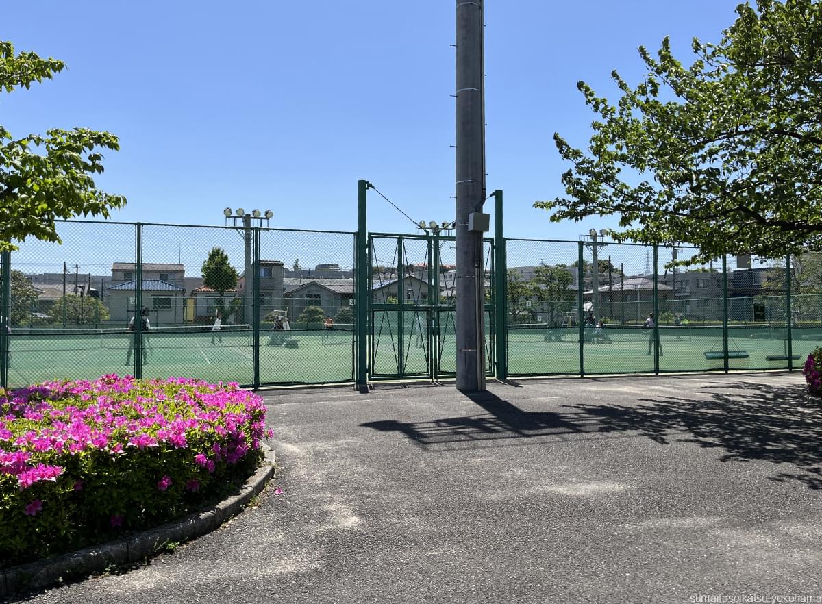 新杉田公園 テニスコート