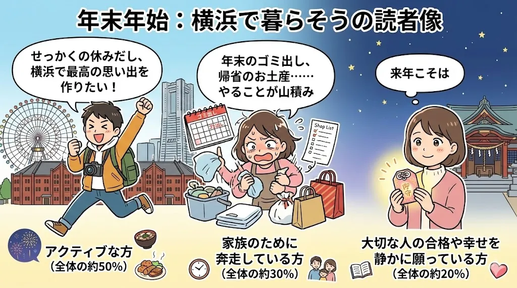 年末年始：横浜で暮らそうの読者像