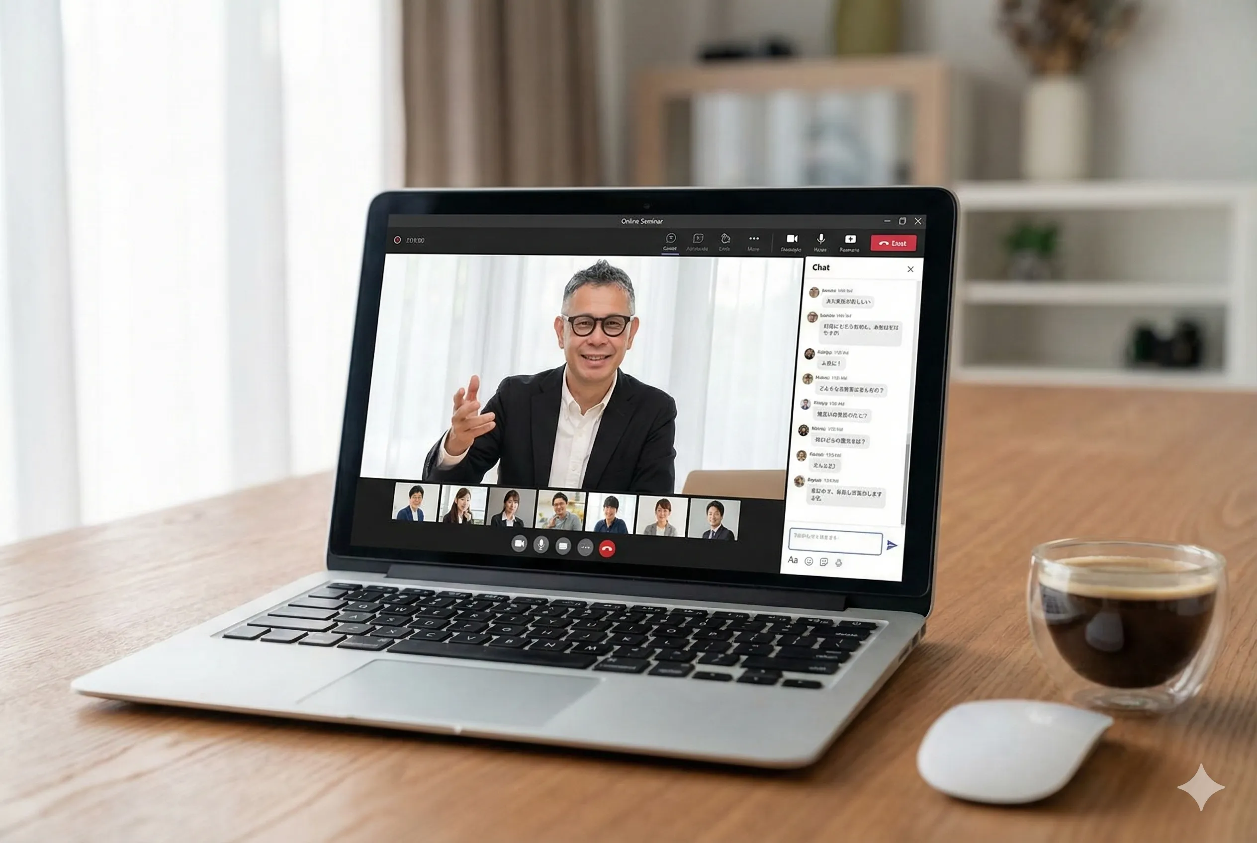 取材風景やセミナーのイメージ