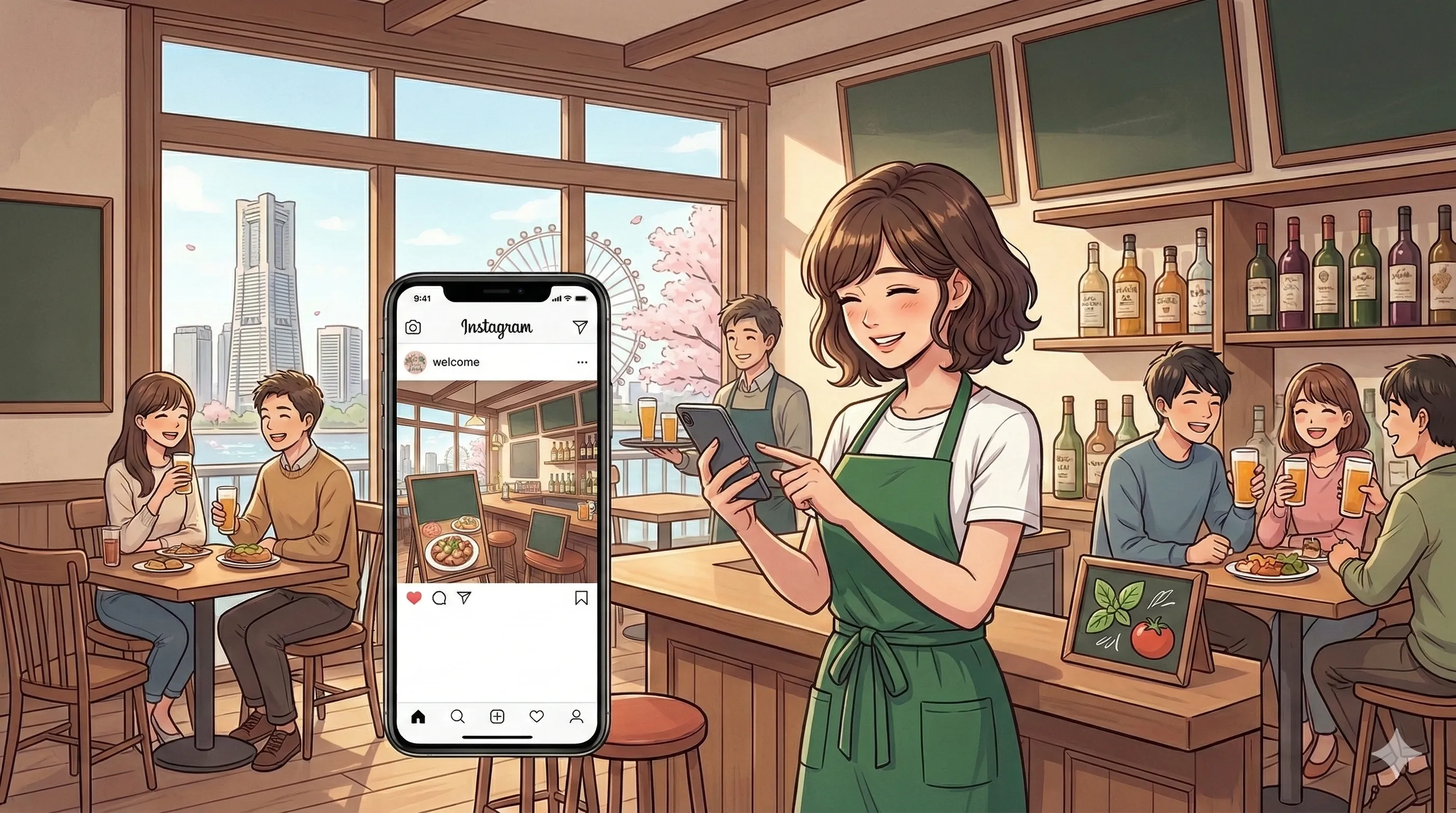 横浜の飲食店向け集客術：春の引越し層を常連客にする方法